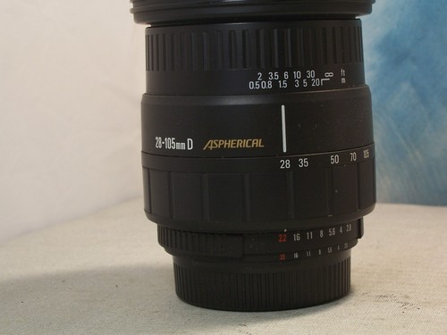Objectif zoom sigma 28 105 - objectif,